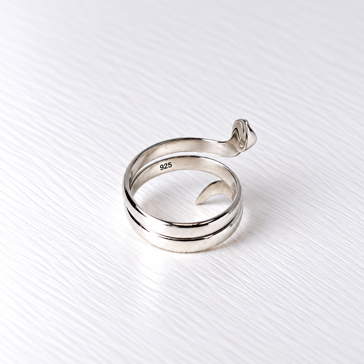 SNAKE — Bague en argent 925
