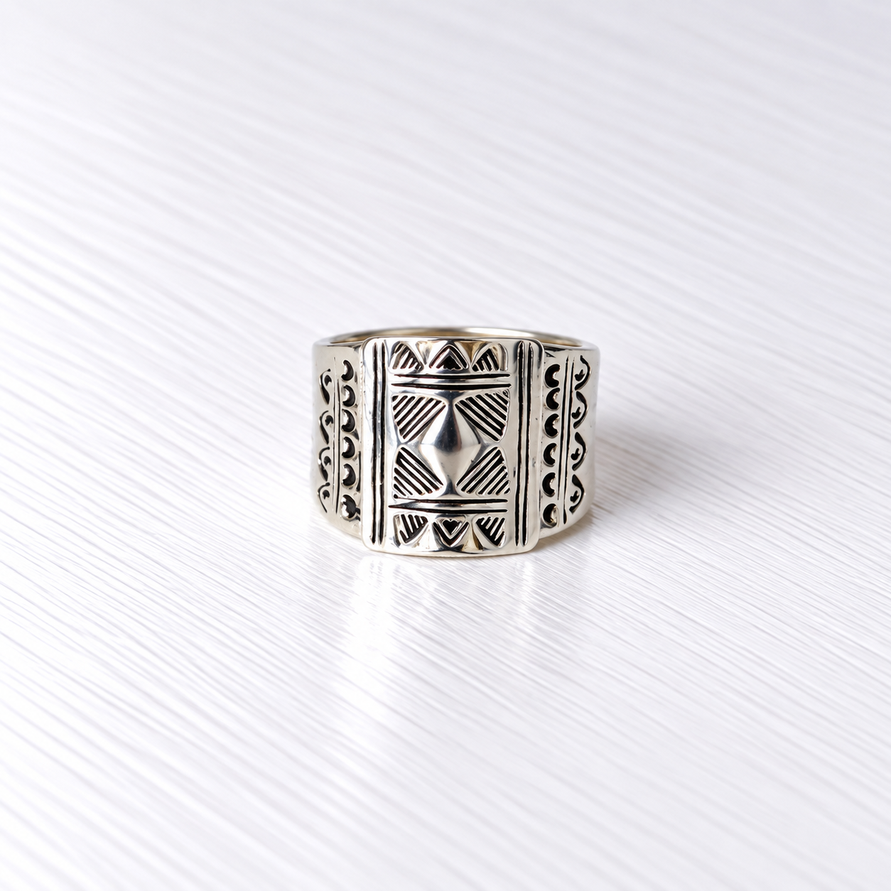 YANTRA — Bague en argent 925