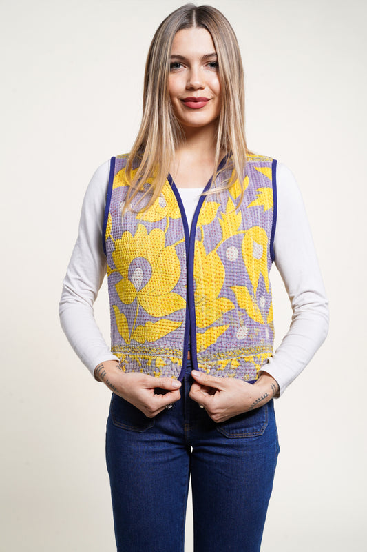 GILET EN KANTHA 5