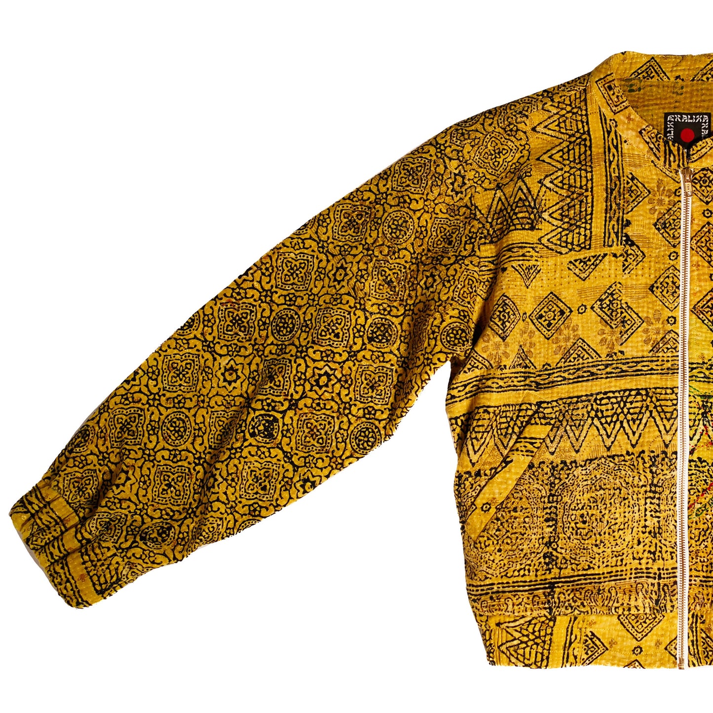 BOMBERS KANTHA AJRAK JAUNE