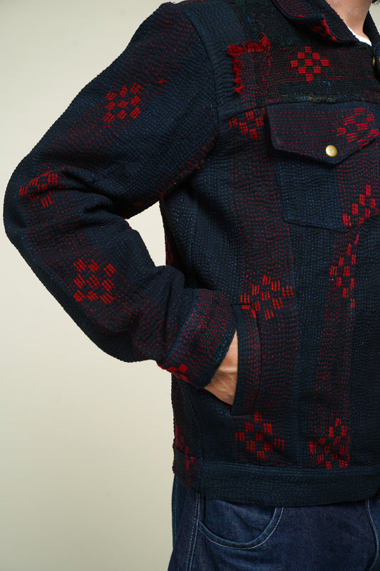 12. KANTHA DENIM JACKET L
