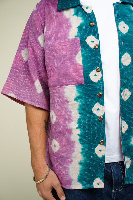 12. KANTHA SHIRT REVERSIBLE L