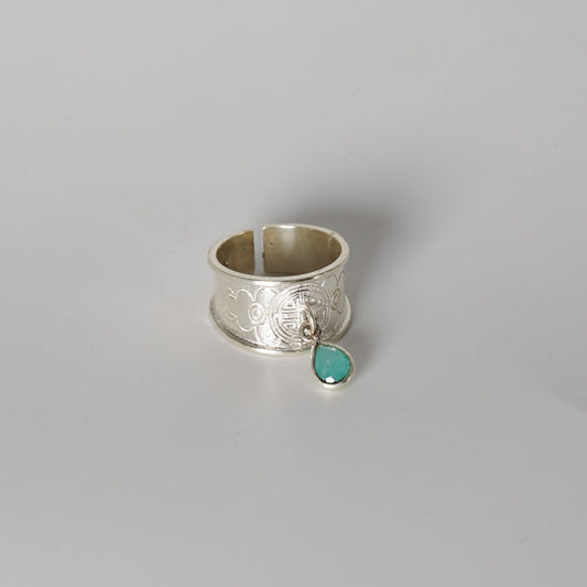 Bague Envolée – Amazonite