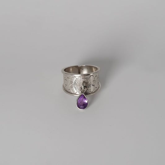 Bague Envolée – Améthyste