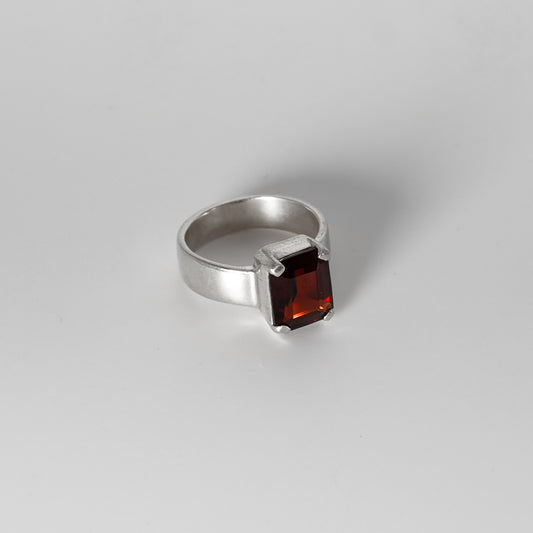 Bague "Azaan" - Grenat 1
