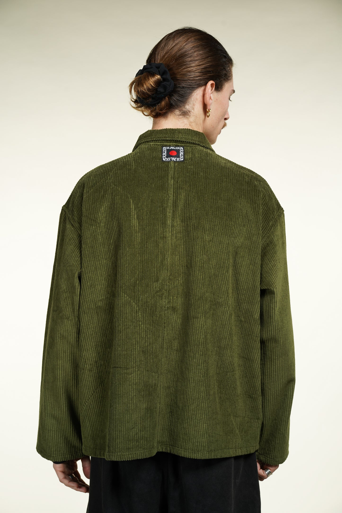 VESTE SHANGHAI VELOURS CORDUROY KAKI