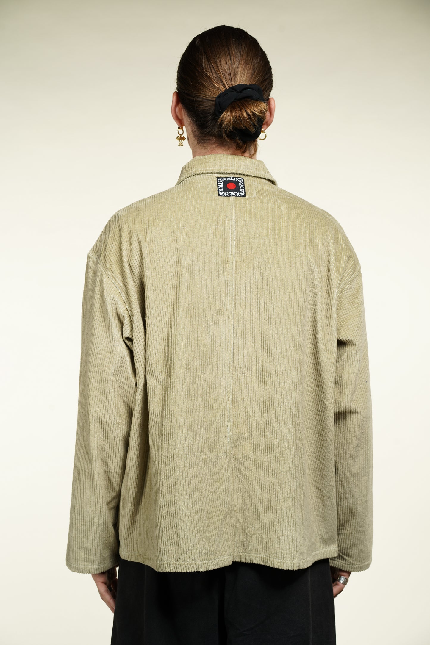 VESTE SHANGHAI VELOURS CORDUROY BEIGE