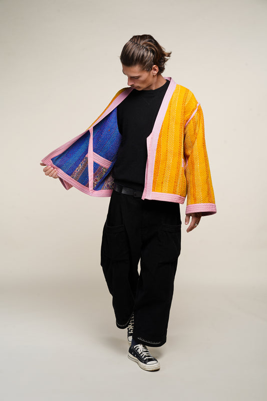 6. KIMONO KANTHA REVERSIBLE M/L