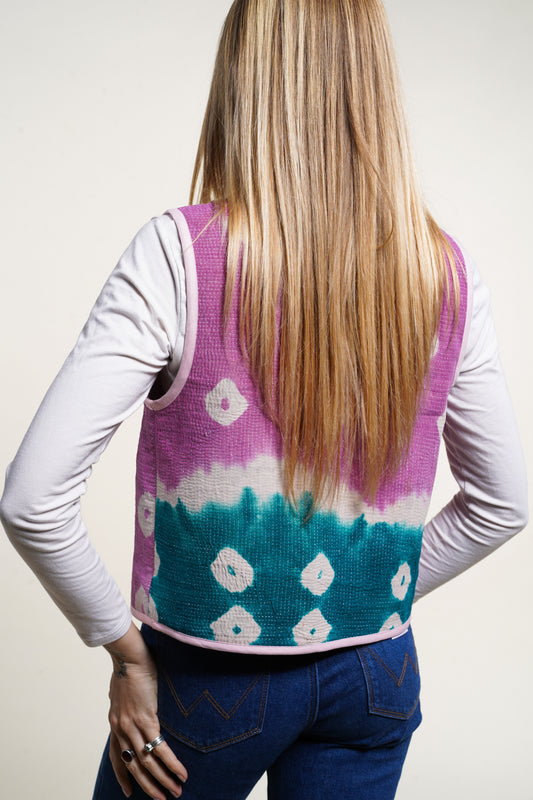 GILET EN KANTHA 6