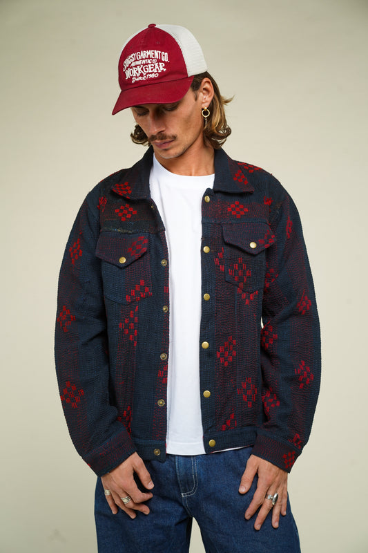 12. KANTHA DENIM JACKET L