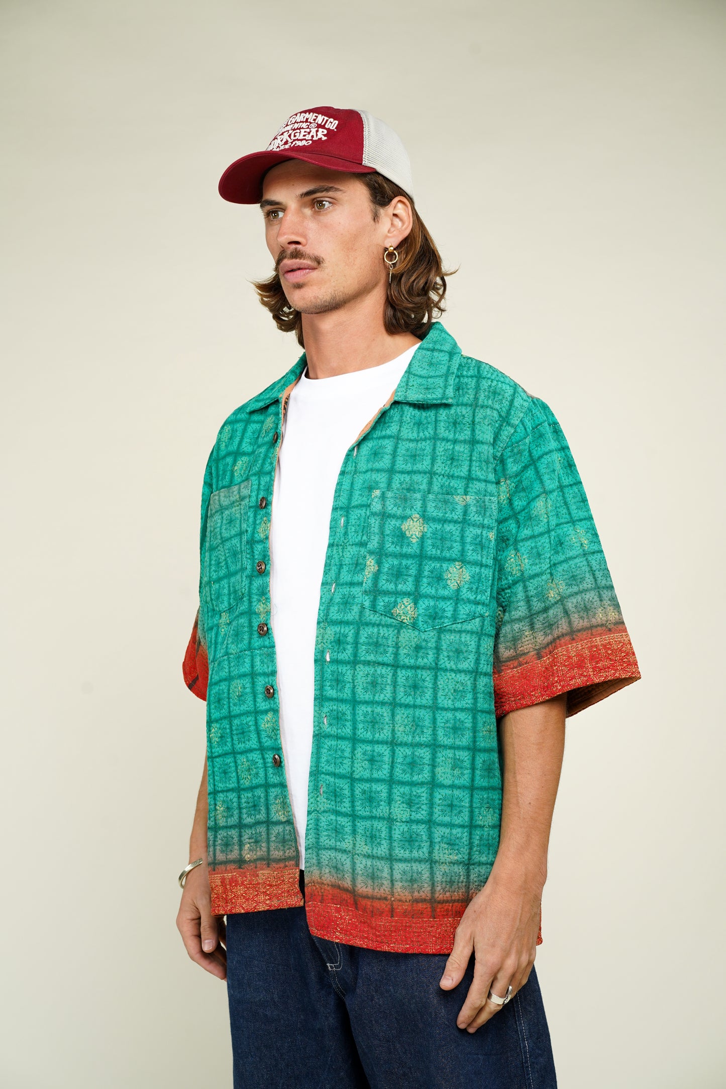 13. KANTHA SHIRT REVERSIBLE S