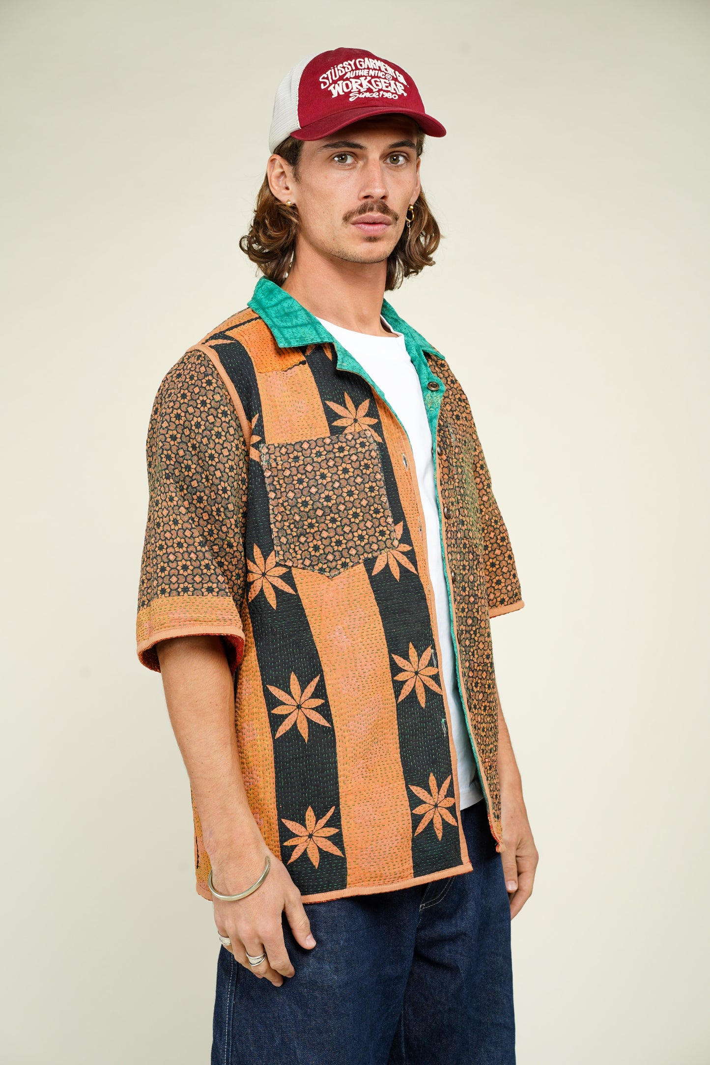 13. KANTHA SHIRT REVERSIBLE S