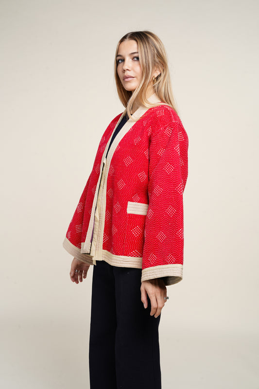 12. KIMONO KANTHA REVERSIBLE