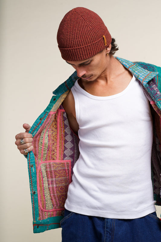 7. KANTHA DENIM JACKET L