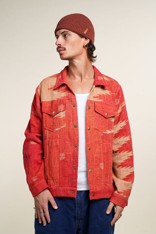 6. KANTHA DENIM JACKET L