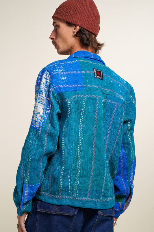 4. KANTHA DENIM JACKET M