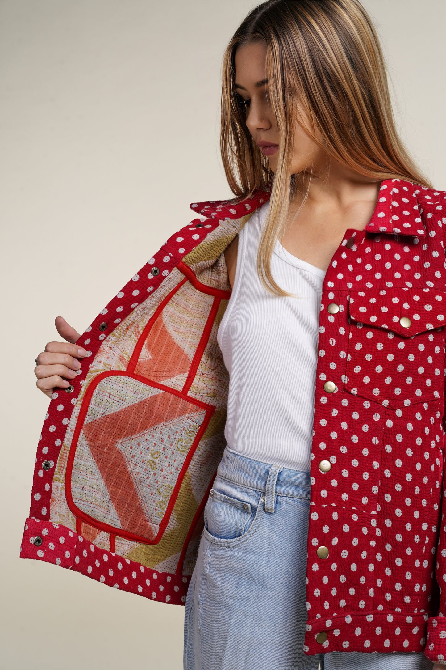 22. KANTHA DENIM JACKET S