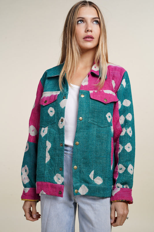 KANTHA DENIM JACKET 2
