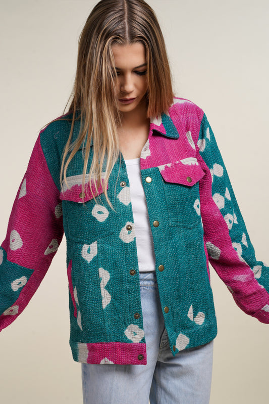KANTHA DENIM JACKET 2