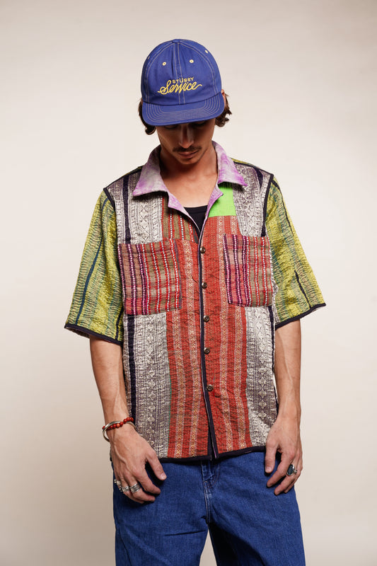 10. KANTHA SHIRT REVERSIBLE L