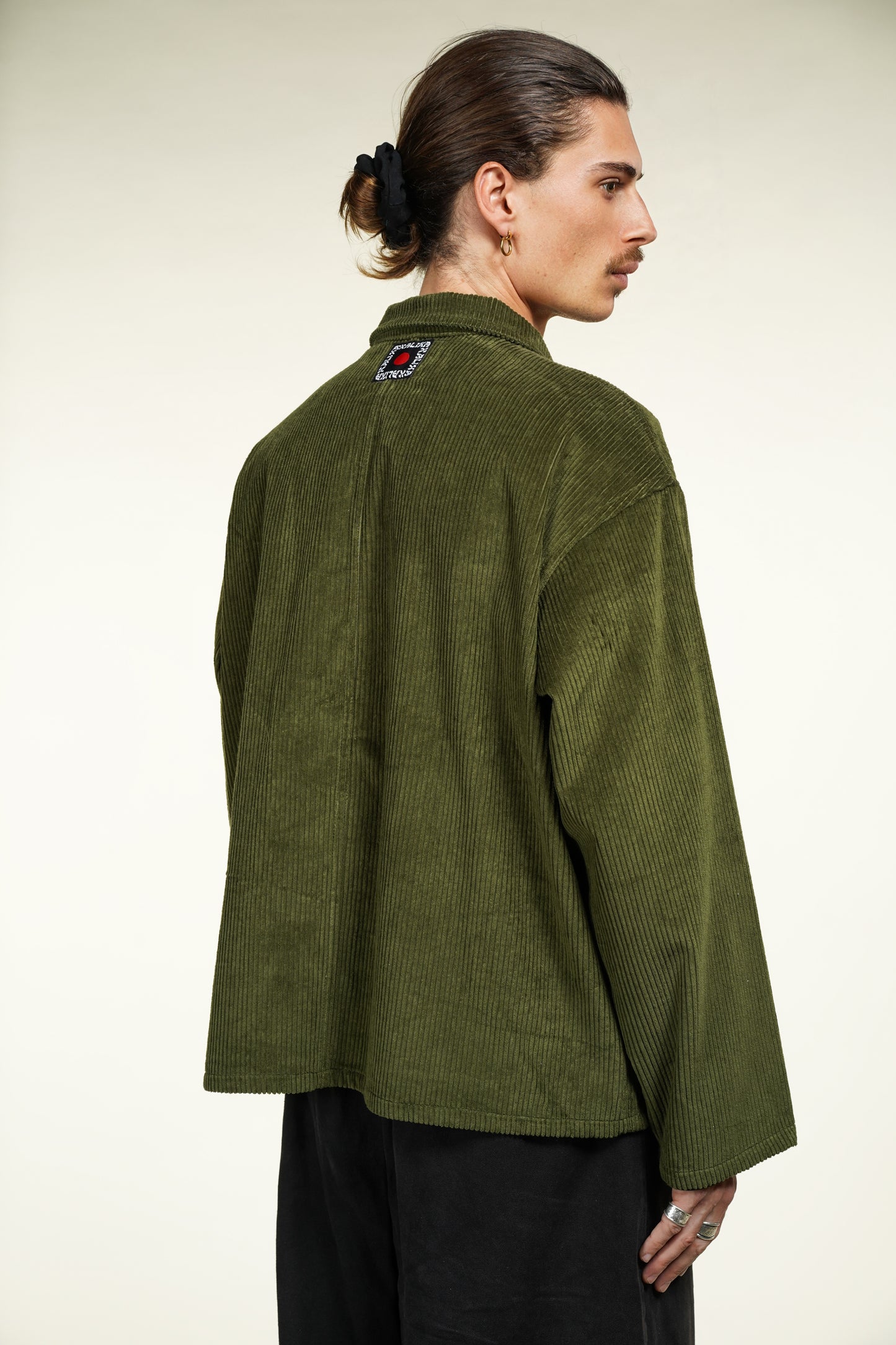 VESTE SHANGHAI VELOURS CORDUROY KAKI