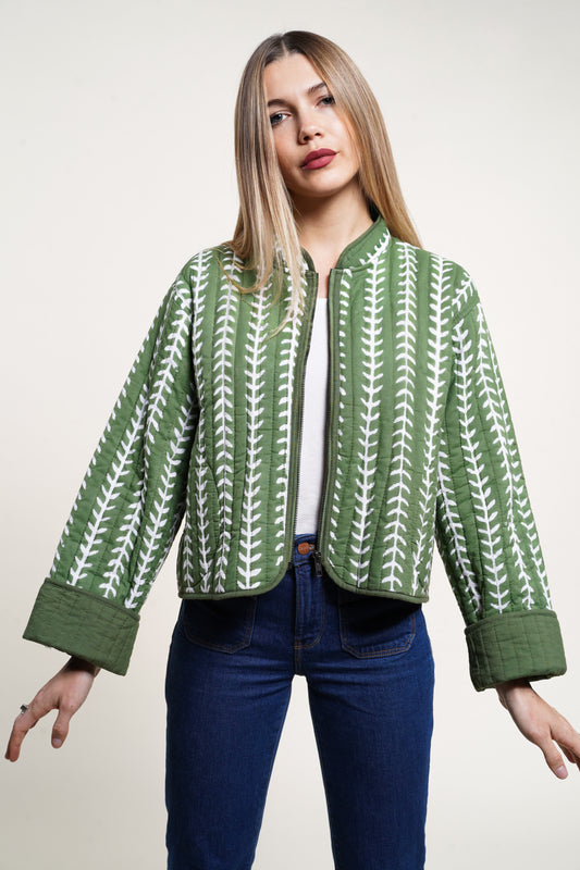 KALI JACKET GREEN MATISSE