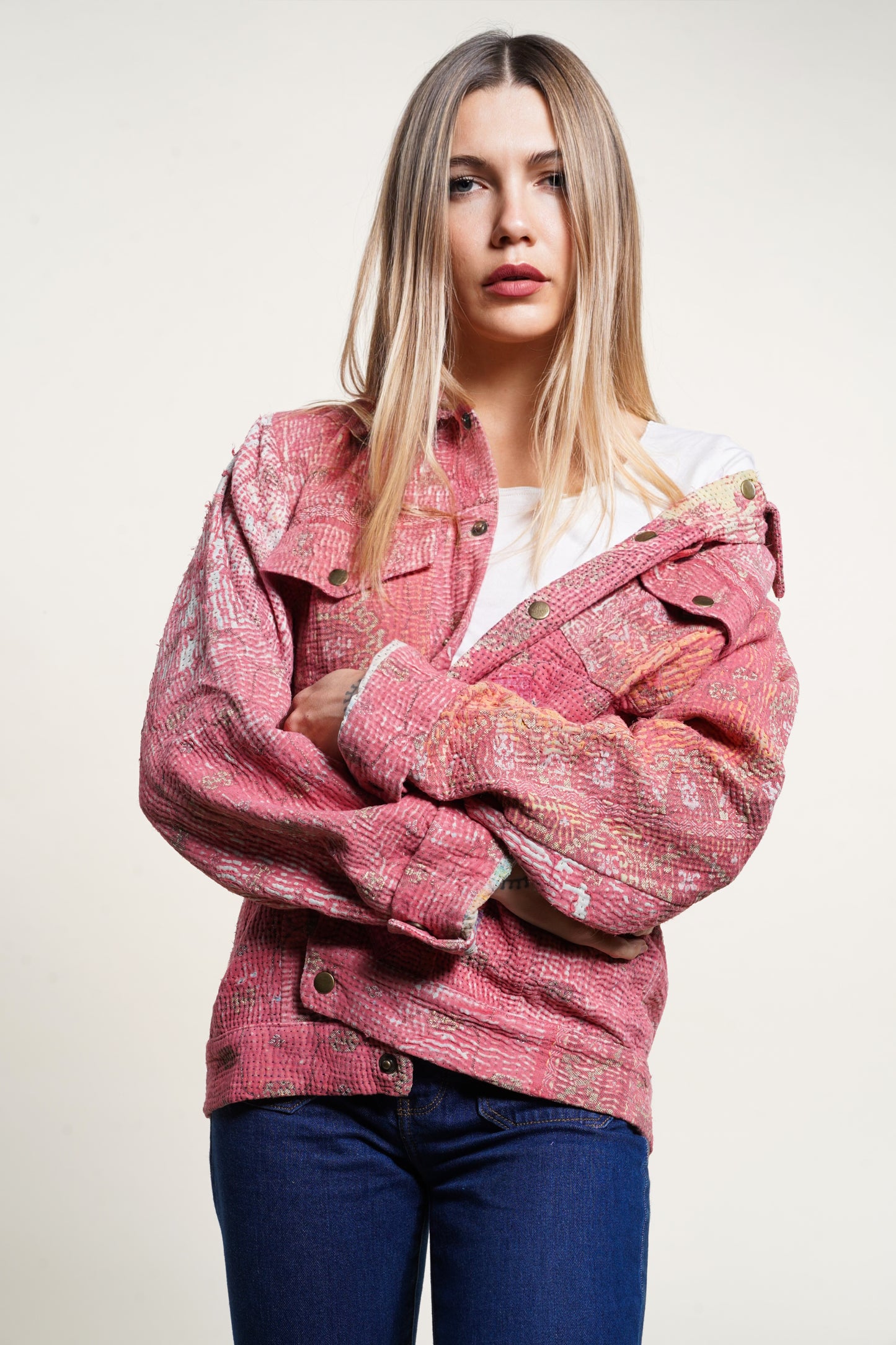 23. KANTHA DENIM JACKET S
