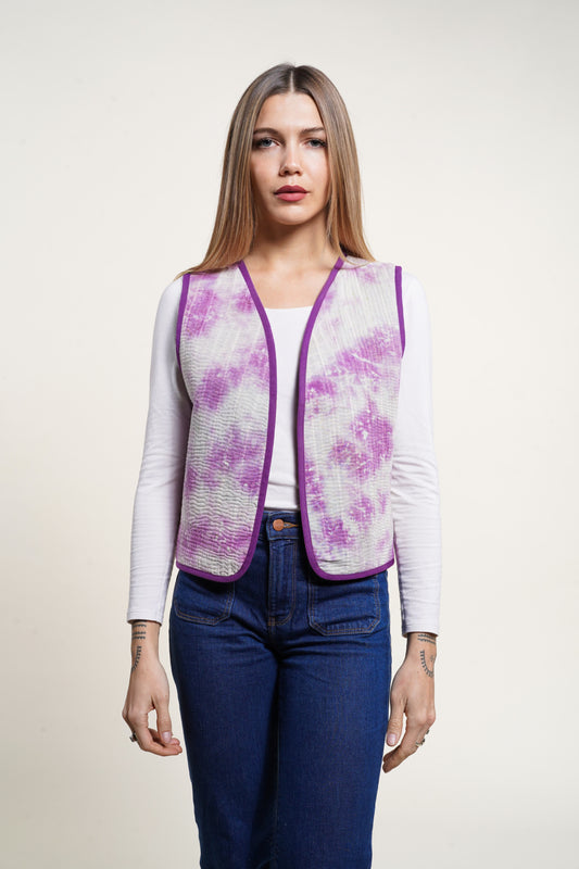 GILET EN KANTHA 8