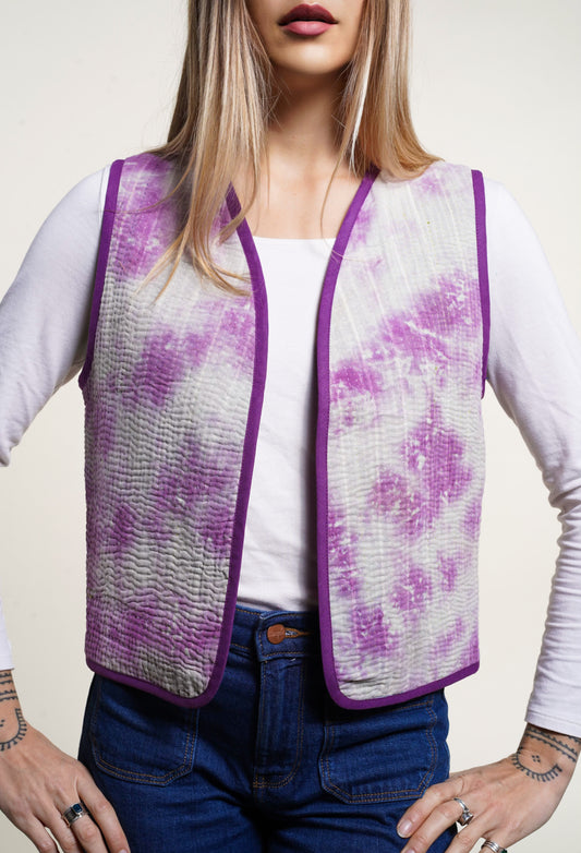GILET EN KANTHA 8