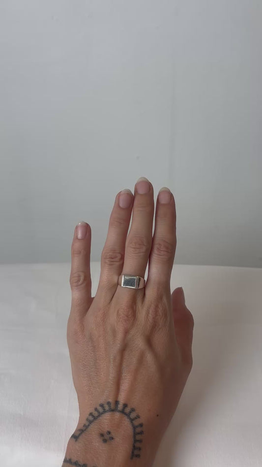 JANTAR — Bague en argent 925