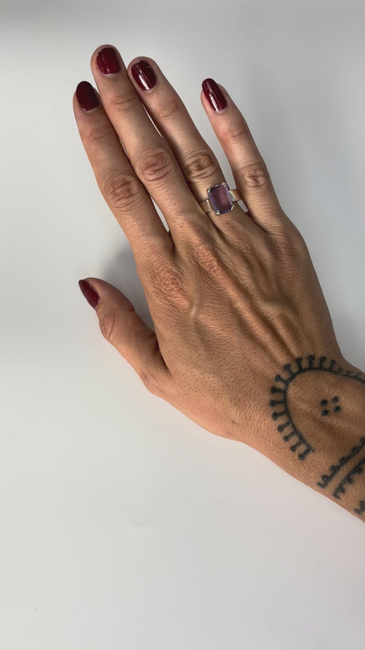 Bague Azaan – Améthyste