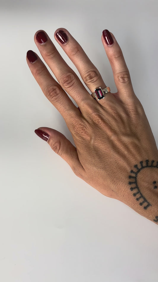 Bague Azaan – Grenat 2