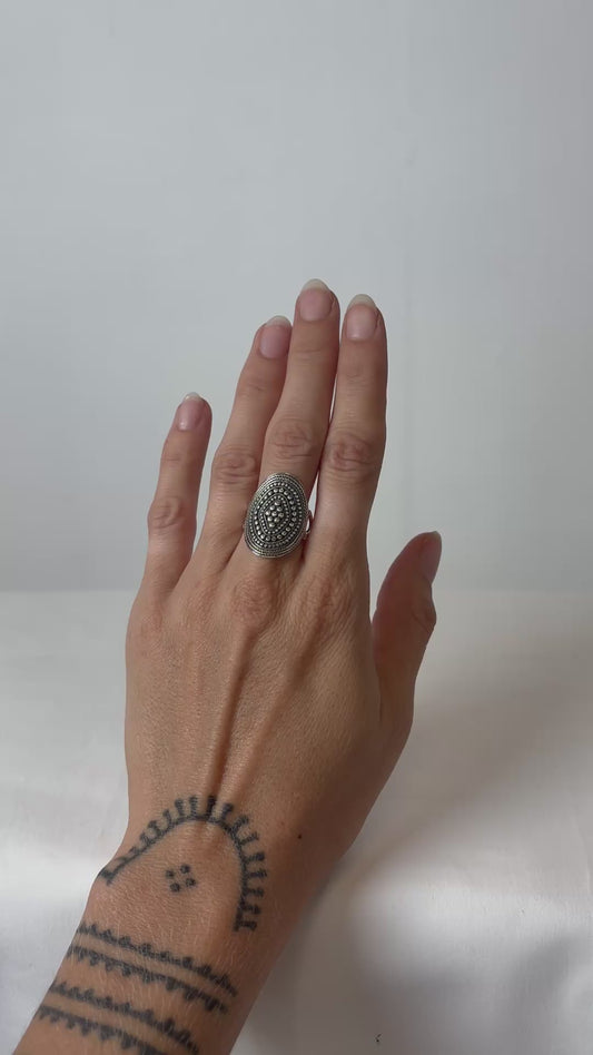 ETHNIC — Bague en argent 925