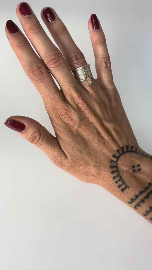 Bague "Envolée" – Opale